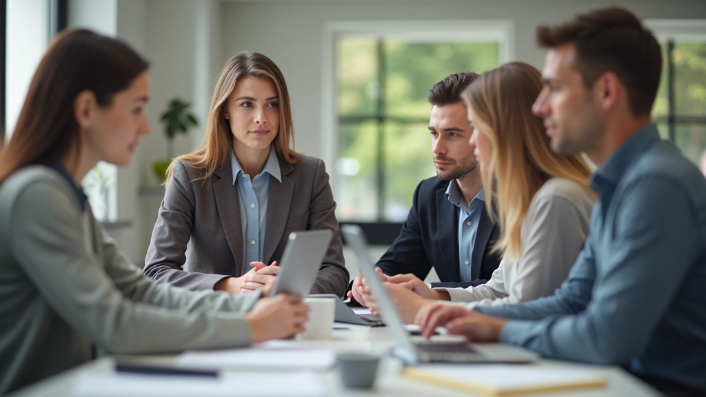 Verschiedene Generationen von Arbeitnehmern in modernem Büroumfeld, symbolisierend Vielfalt und Integration